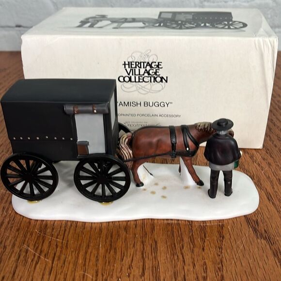 Dept 56 Heritage Village Collection- “Amish Buggy” - Picture 3 of 6